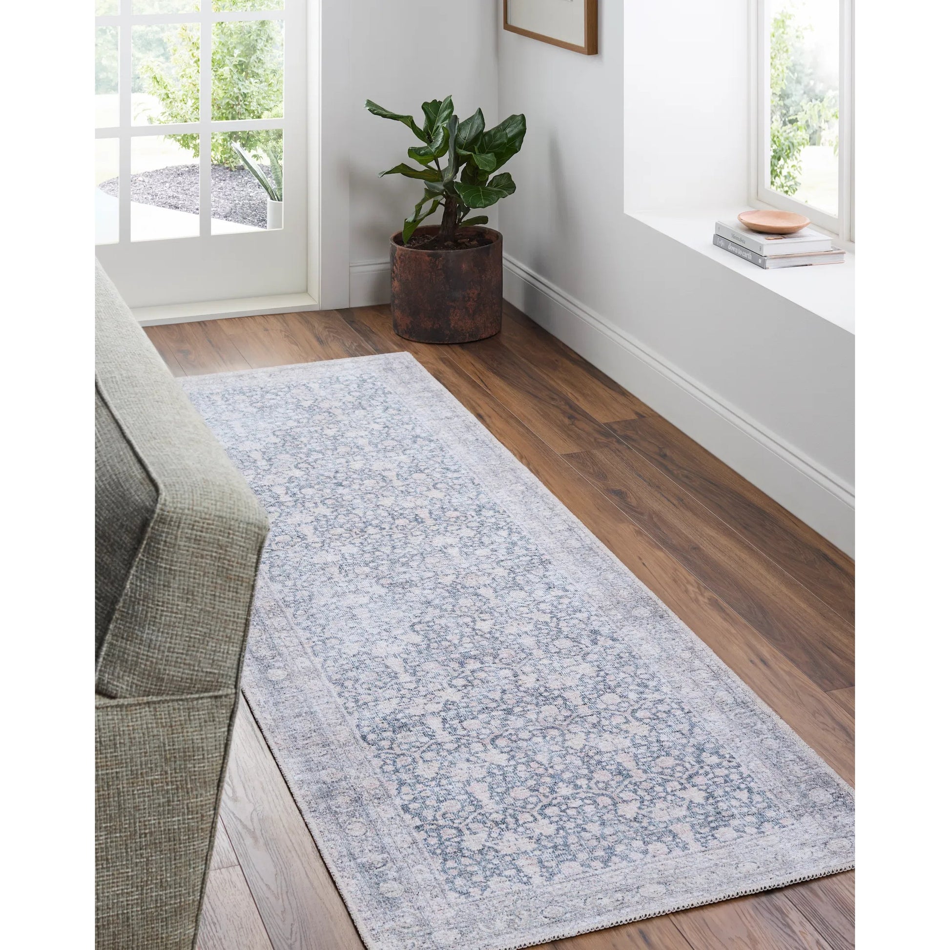Lorelai Rug - 541421 by Vivir x Livabliss in light beige, peach, black, amber, white, rust. Made from polyester in a unique style.