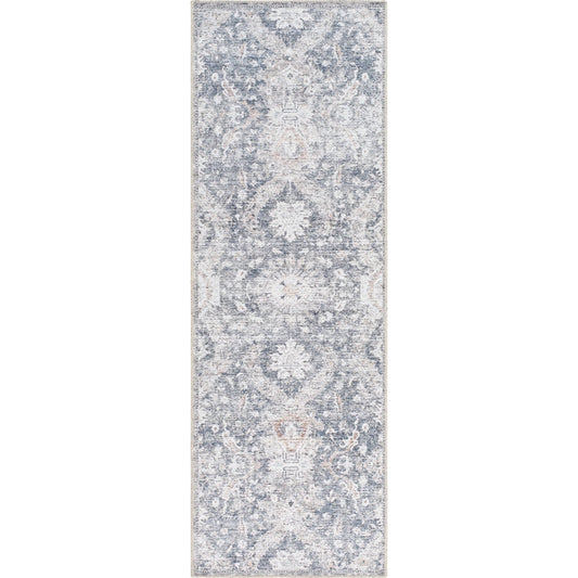 Lorelai Rug - 541430 by Vivir x Livabliss in black, dark brown, light brown, light beige, light gray, white. Made from polyester in a unique style.