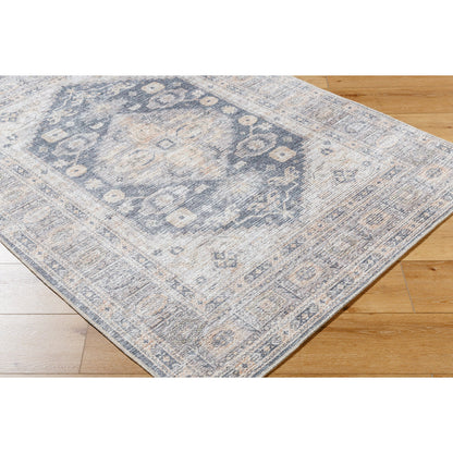 Lorelai Rug - 541439 by Vivir x Livabliss in light silver, silver, metallic - silver, desert sand. Made from polyester in a unique style.