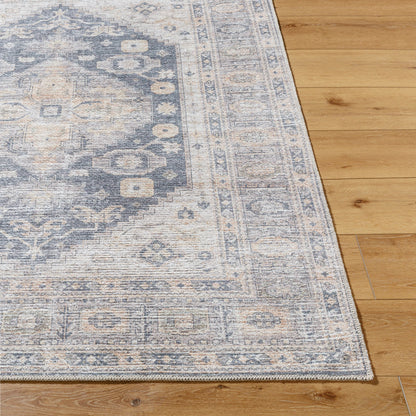 Lorelai VVLO-2306 Rug by Vivir x Livabliss in black, light beige, light brown, olive, tan, white. Made from polyester in a unique style.