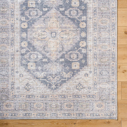 Lorelai Rug - 541439 by Vivir x Livabliss in light silver, silver, metallic - silver, desert sand. Made from polyester in a unique style.