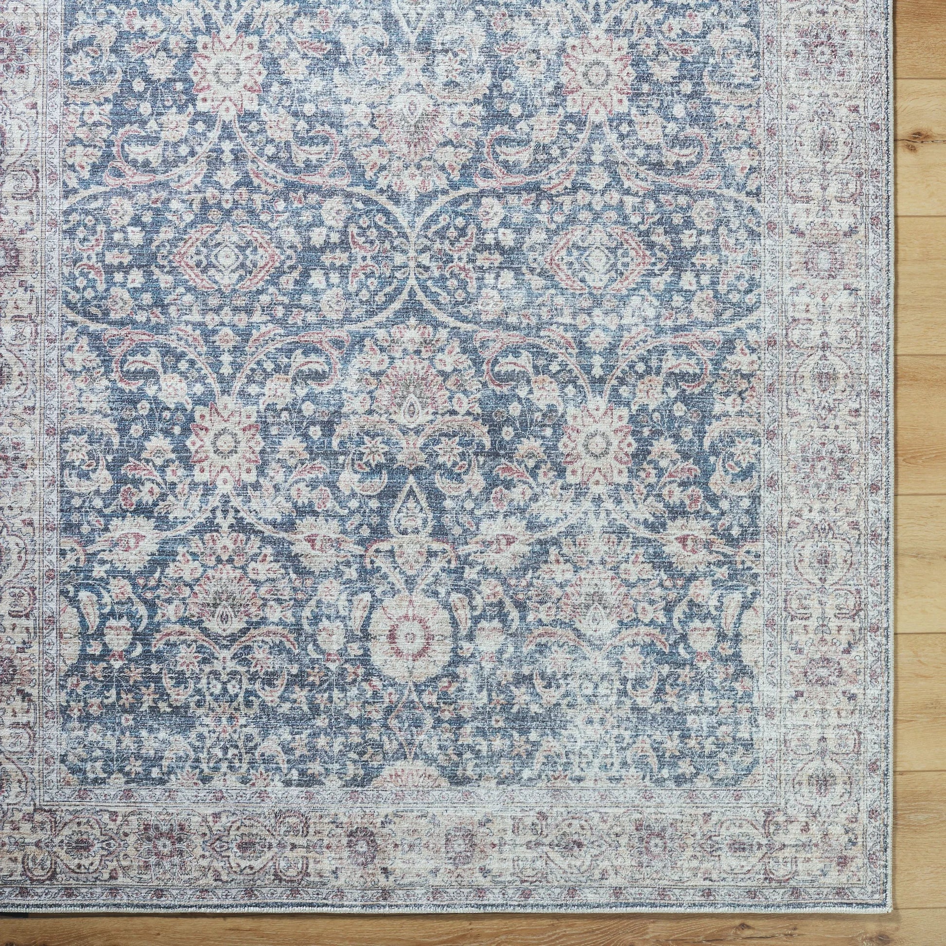 Mary 541472 Rug by Vivir x Livabliss in black, light beige, taupe, brown, rust, dark brown. Made from polyester in a unique style.