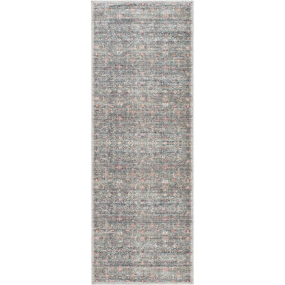 Mary 541483 Rug by Vivir x Livabliss in sage, medium green, wheat, rust, white, dark brown. Made from polyester in a unique style.