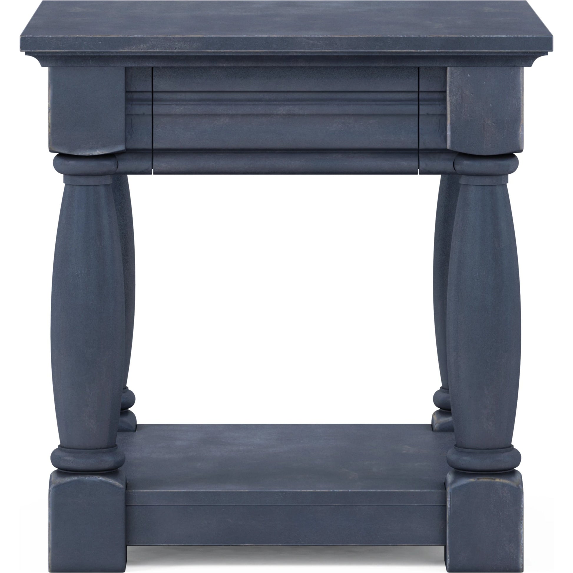 Alcove End Table by A.R.T. Furniture in slate. Made from acacia solids, maple veneers in a transitional style.