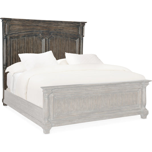 Traditions Panel Headboard by Hooker Furniture in maduro. Made from pine veneers in a modern style.