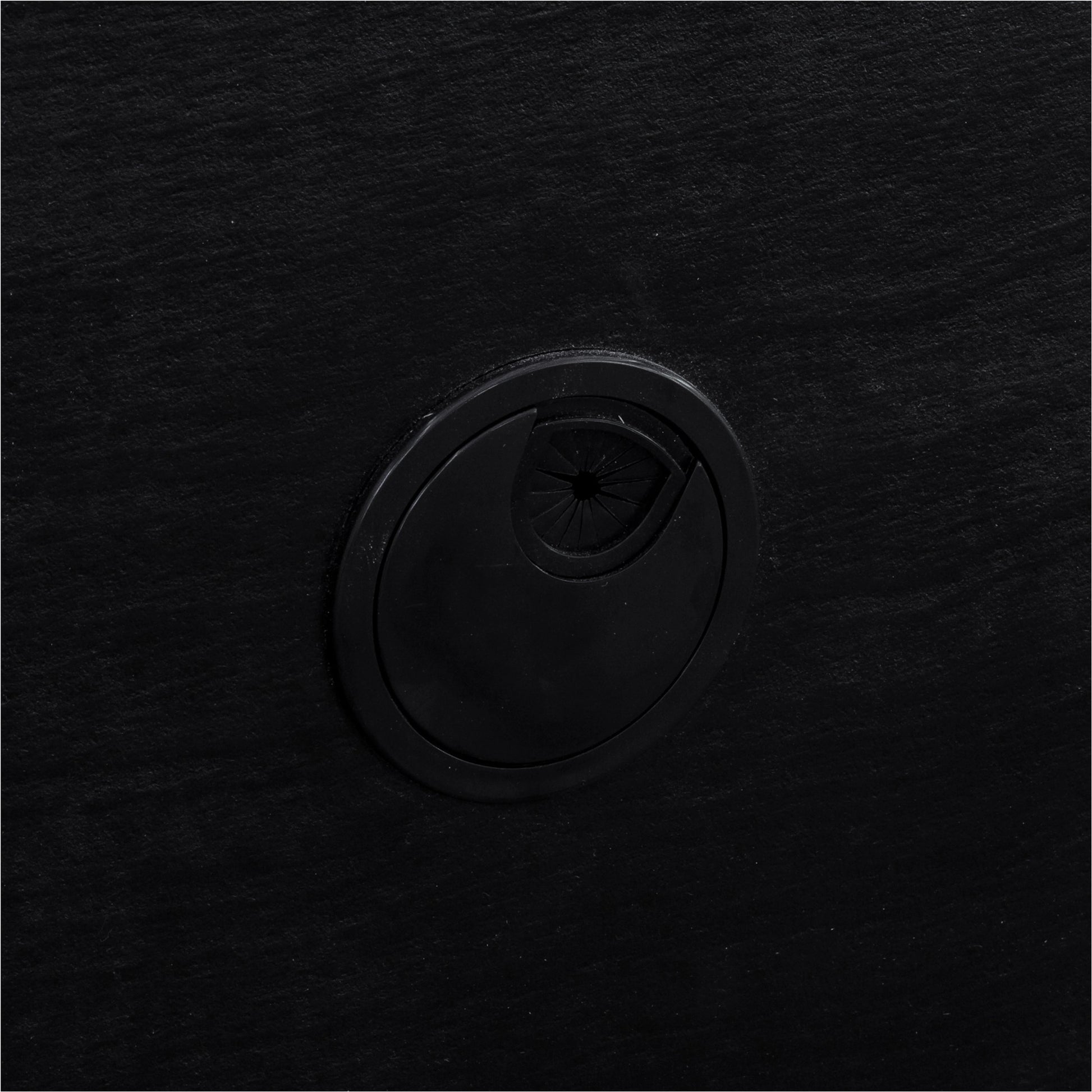 Sicily 4 Door Sideboard by Moe's Home Collection in black. Made from solid acacia, iron legs, mdf in a unique style.