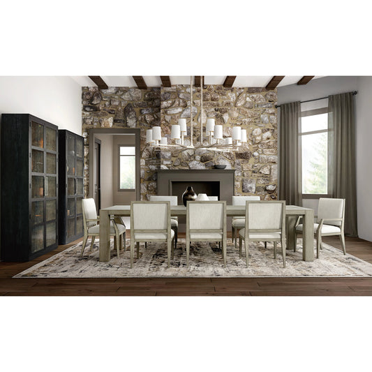 Linville Falls Linn Cove Upholstered Arm Chair (Set of 2) by Hooker Furniture in beige and remington porcelain, mink. Made from fabric in a modern style.