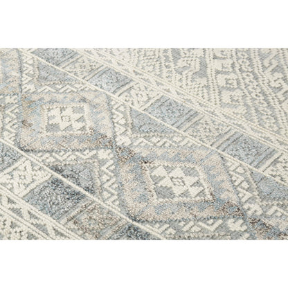 Payton Transitional Diamond Rug - 6495F by Feizy. Made from viscose, wool in a unique style.