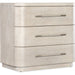 Modern Mood Three Drawer Nightstand by Hooker Furniture. Made from oak veneers in a modern style.