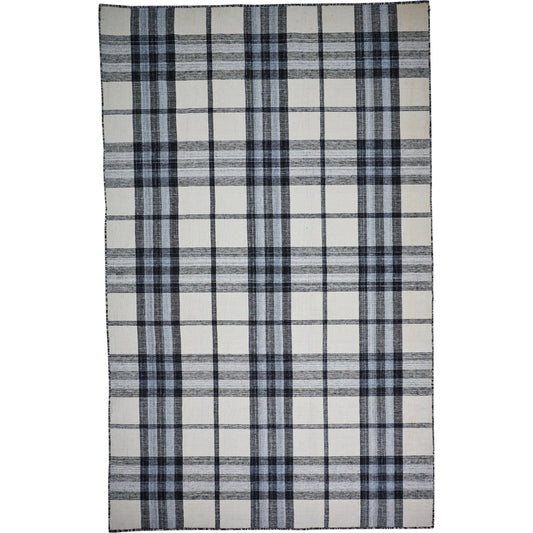 Crosby Transitional Plaid Rug - 0565F by Feizy. Made from pet in a unique style.