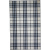 Ivory, Blue, Black / 5' x 8'