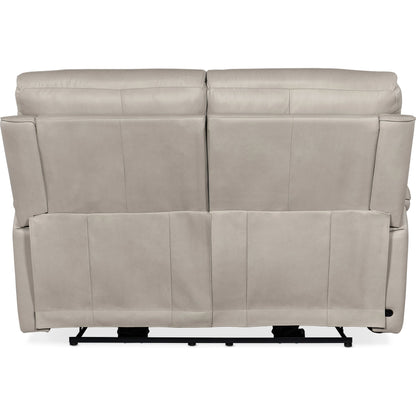 Lyra Zero Gravity Power Loveseat by Hooker Furniture. Made from leather in a traditional style.