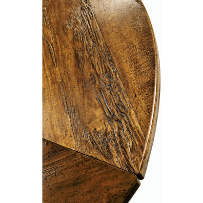 Casual Accents Country Walnut Round Extendable Dining Table 59" by Jonathan Charles in brown and country farmhouse walnut. Made from acacia in a traditional style.