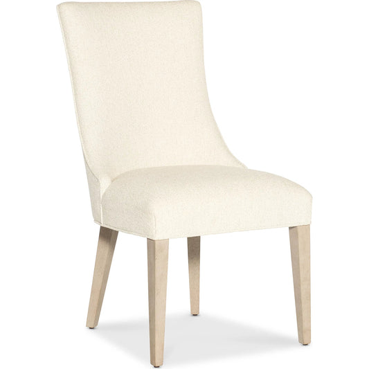 Westwood Upholstered Side Chair by Hooker Furniture in tillson cloud and polished limestone. Made from wood, fabric in a unique style.