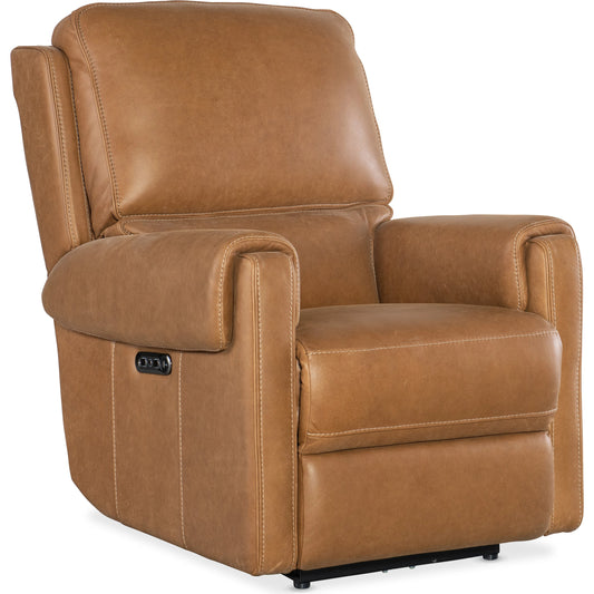 Somers Power Recliner by Hooker Furniture. Made from unique in a transitional style.