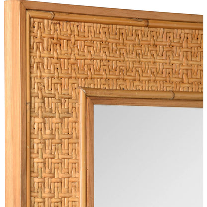 Wade Mirror by Wildwood in tan and natural, clear, plain. Made from unique in a unique style.