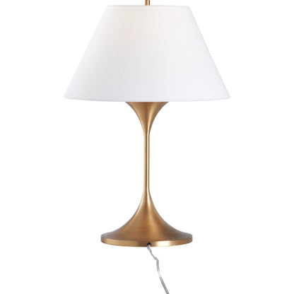 Tilda Lamp by Wildwood in gold and antique brass. Made from unique in a unique style.