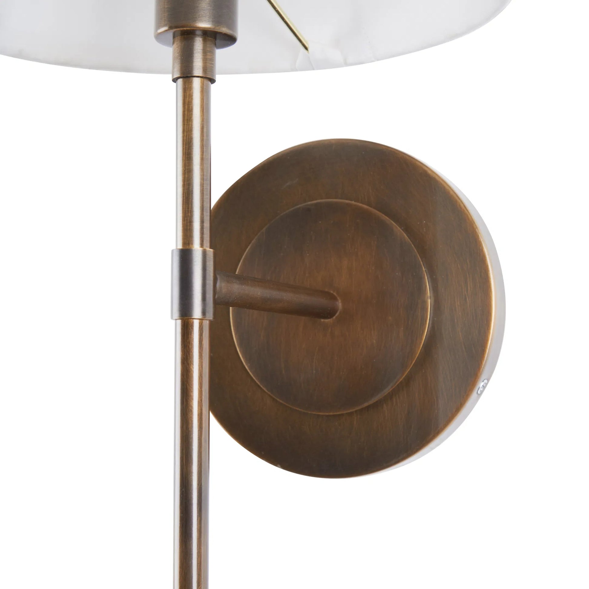 Faye Sconce by Wildwood in brown and antique bronze. Made from unique in a unique style.