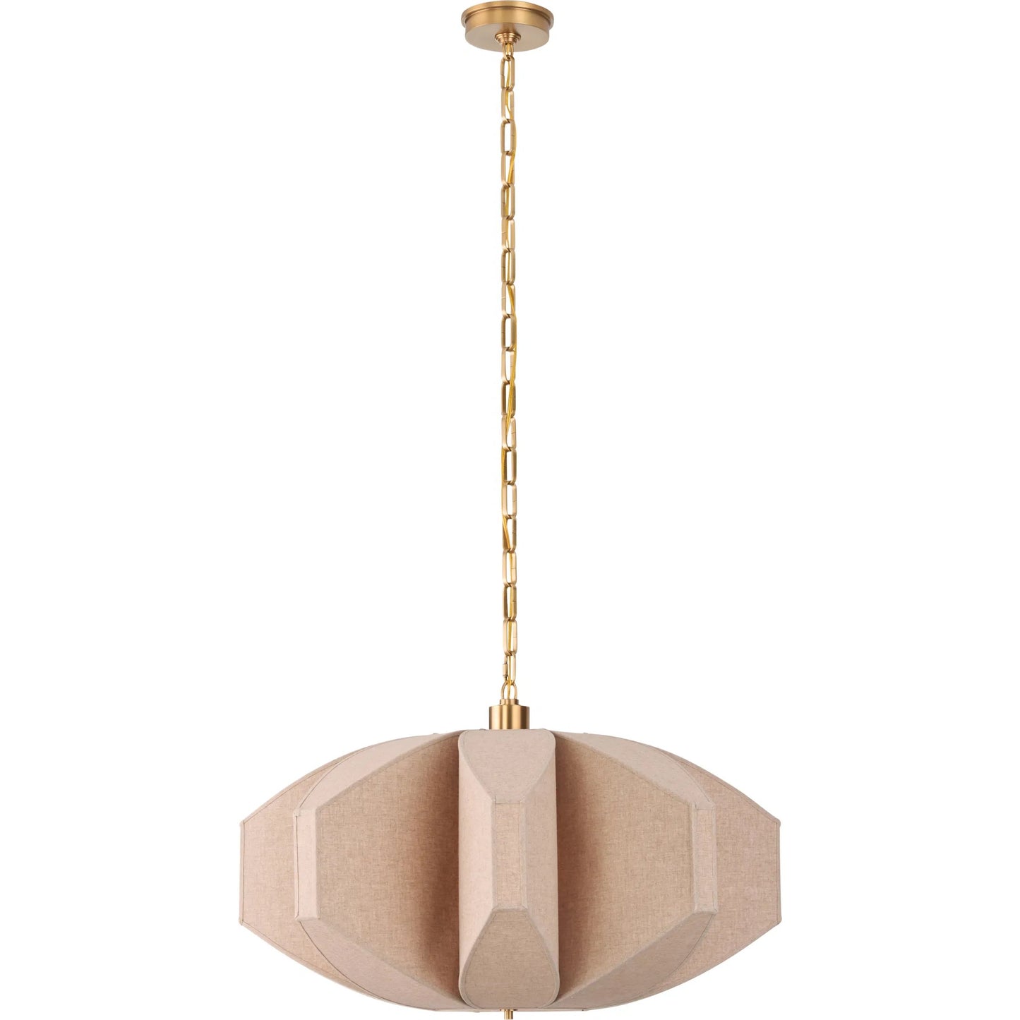 000 SI-2533999 | Primary Silo | Aydin Chandelier by Wildwood in tan, gold and tan, antique brass. Made from unique in a unique style.