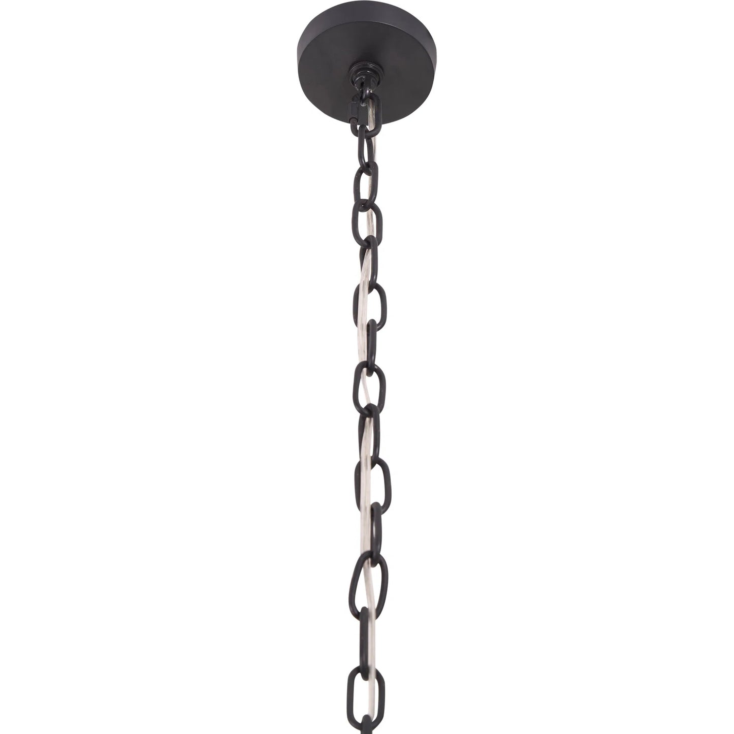 006 SI-2533979 | Closeup | Alvar Chandelier by Wildwood in gold, black and copper, black, white. Made from unique in a unique style.