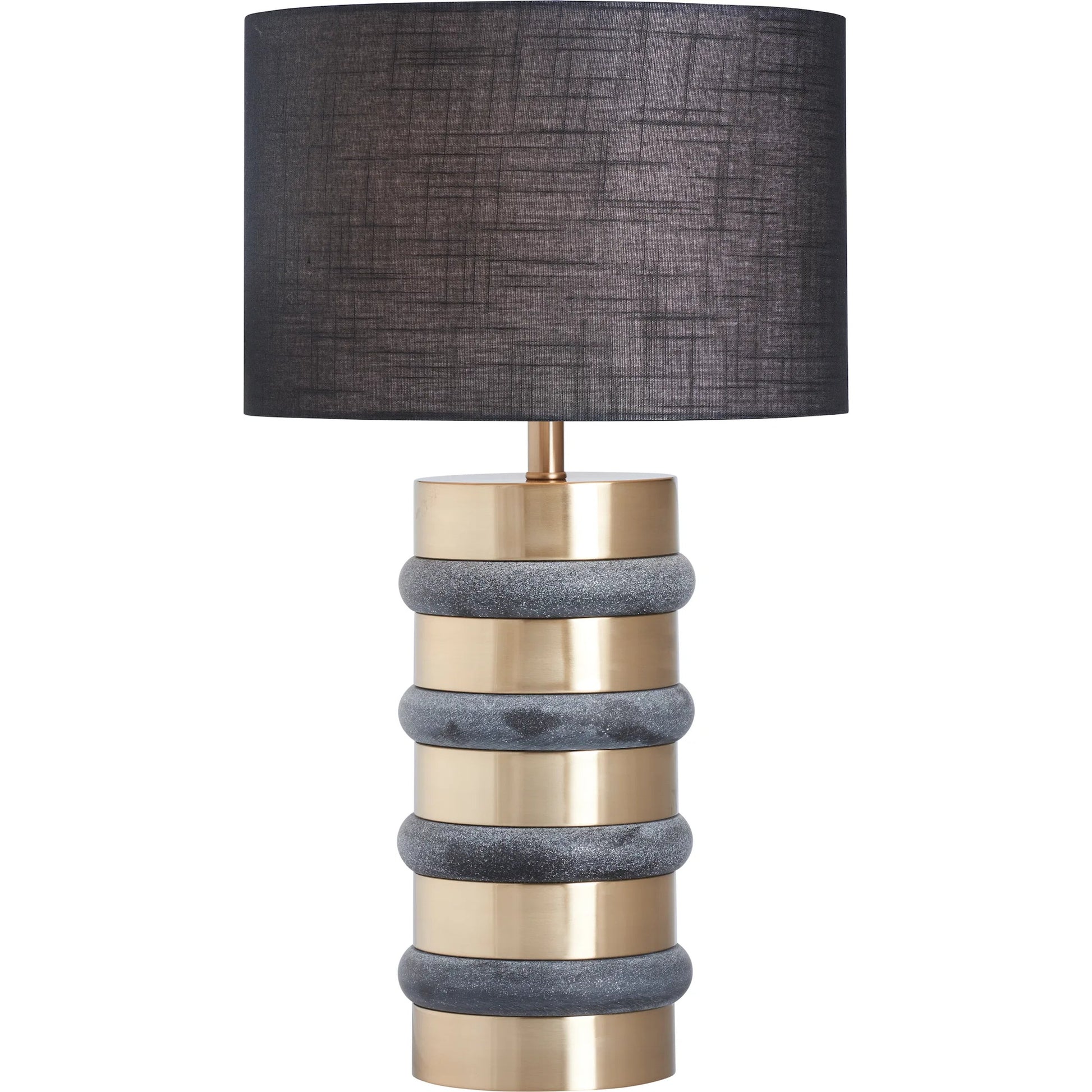Stevie Lamp by Wildwood in white, cream, black and white, modern bronze. Made from unique in a unique style.