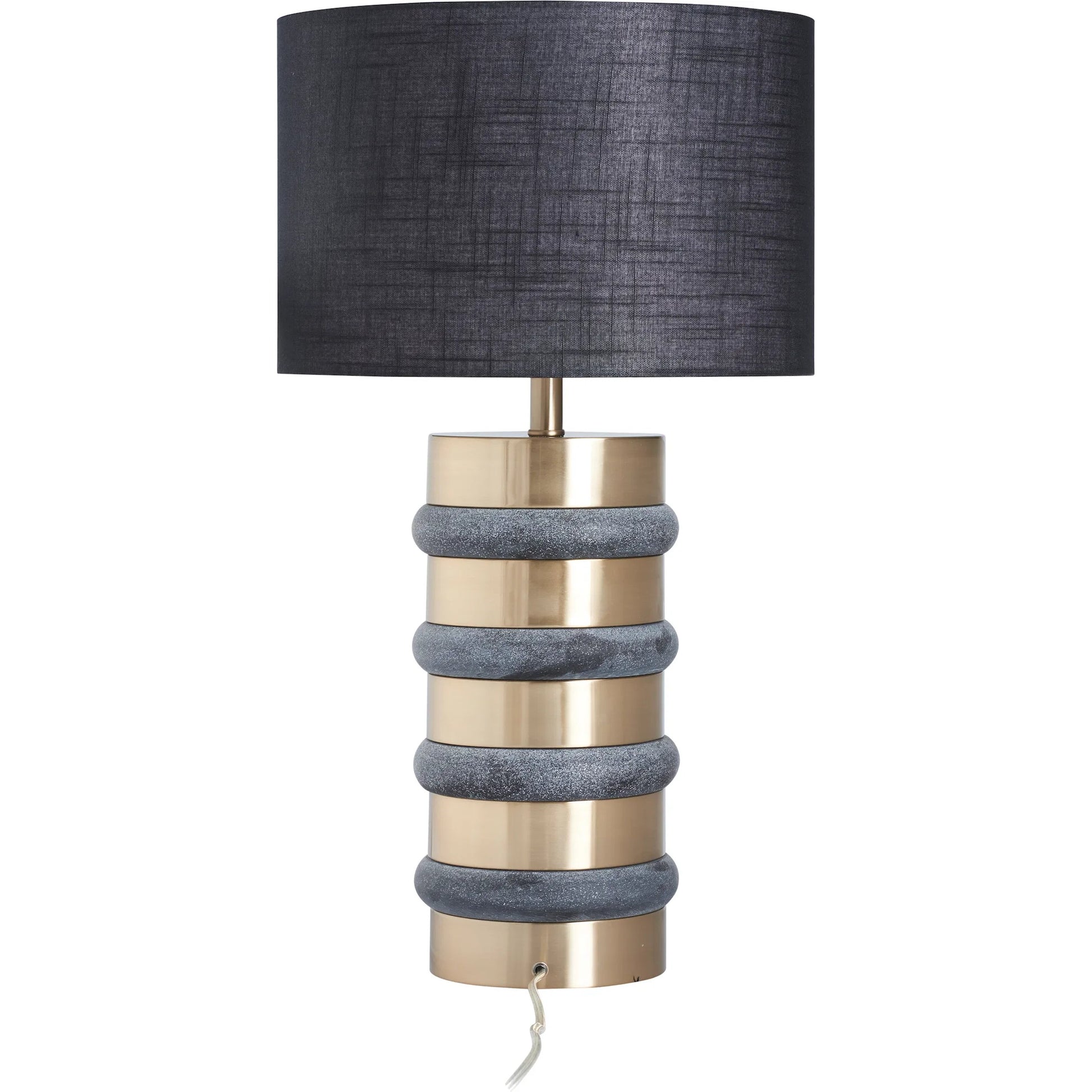 Stevie Lamp by Wildwood in white, cream, black and white, modern bronze. Made from unique in a unique style.