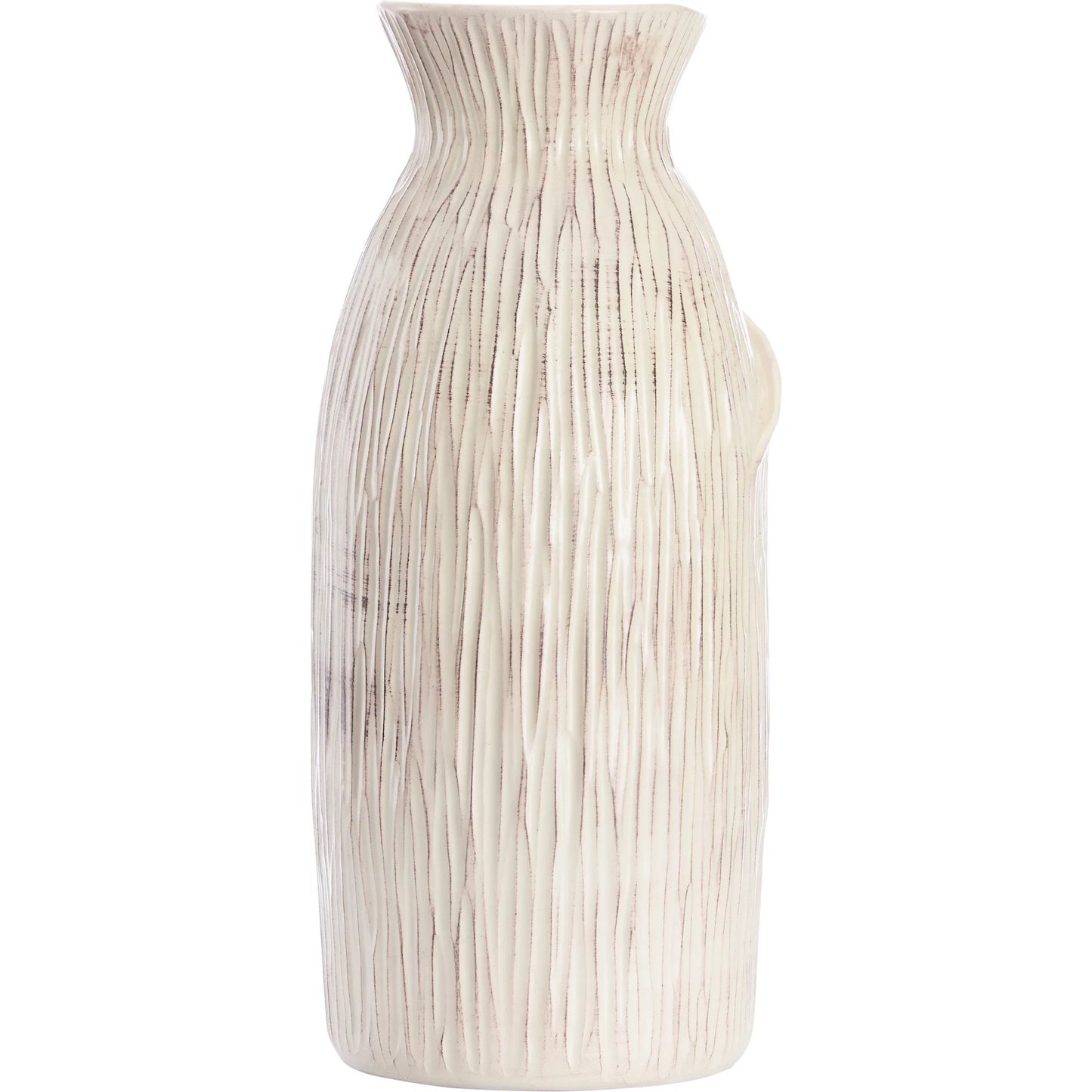 002 SI-2534025 | Additional Silo | Hugo Vase by Wildwood in white, cream and white glaze. Made from unique in a unique style.