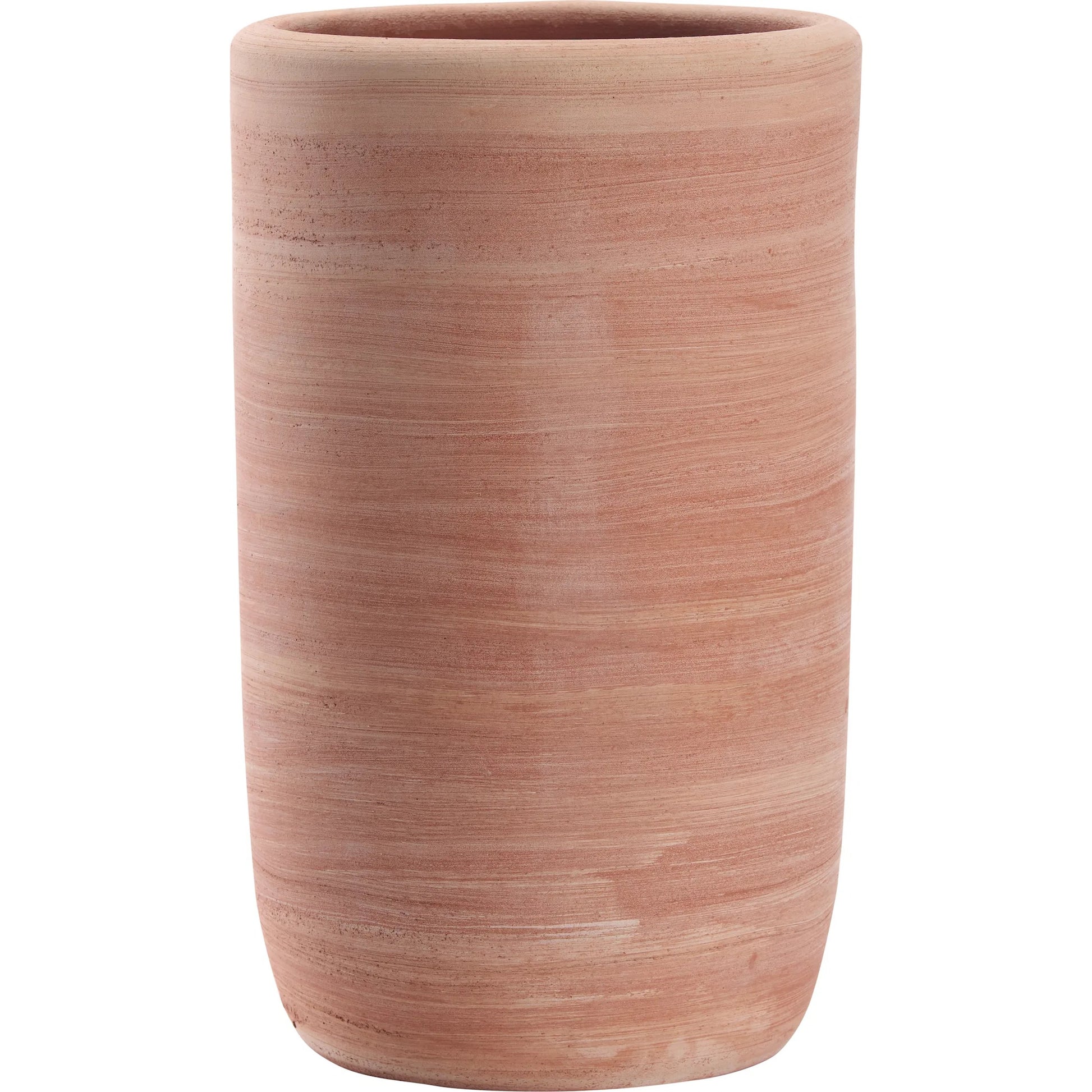Pietro Impruneta Pot by Wildwood in red, orange and natural. Made from unique in a unique style.
