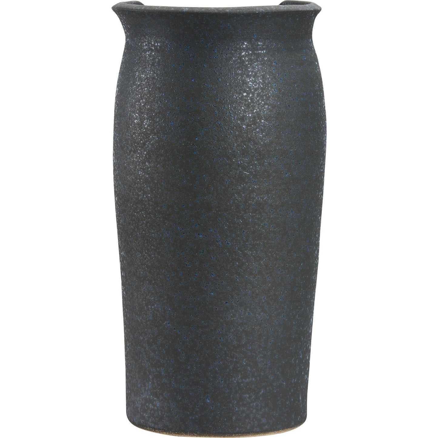 003 SI-2534022 | Additional Silo | Hikone Vase by Wildwood in black, blue and shiga, black, blue glaze. Made from unique in a unique style.