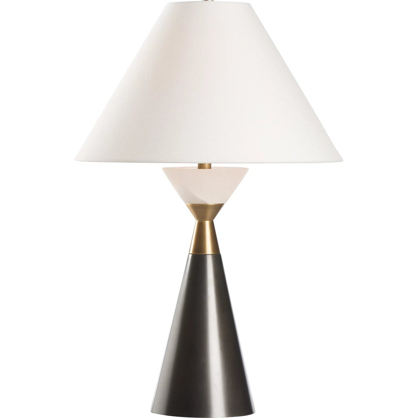 000 SI-2534045 | Primary Silo | Nichols Lamp by Wildwood in brown, gold and bronze, antique brass, natural white. Made from unique in a unique style.