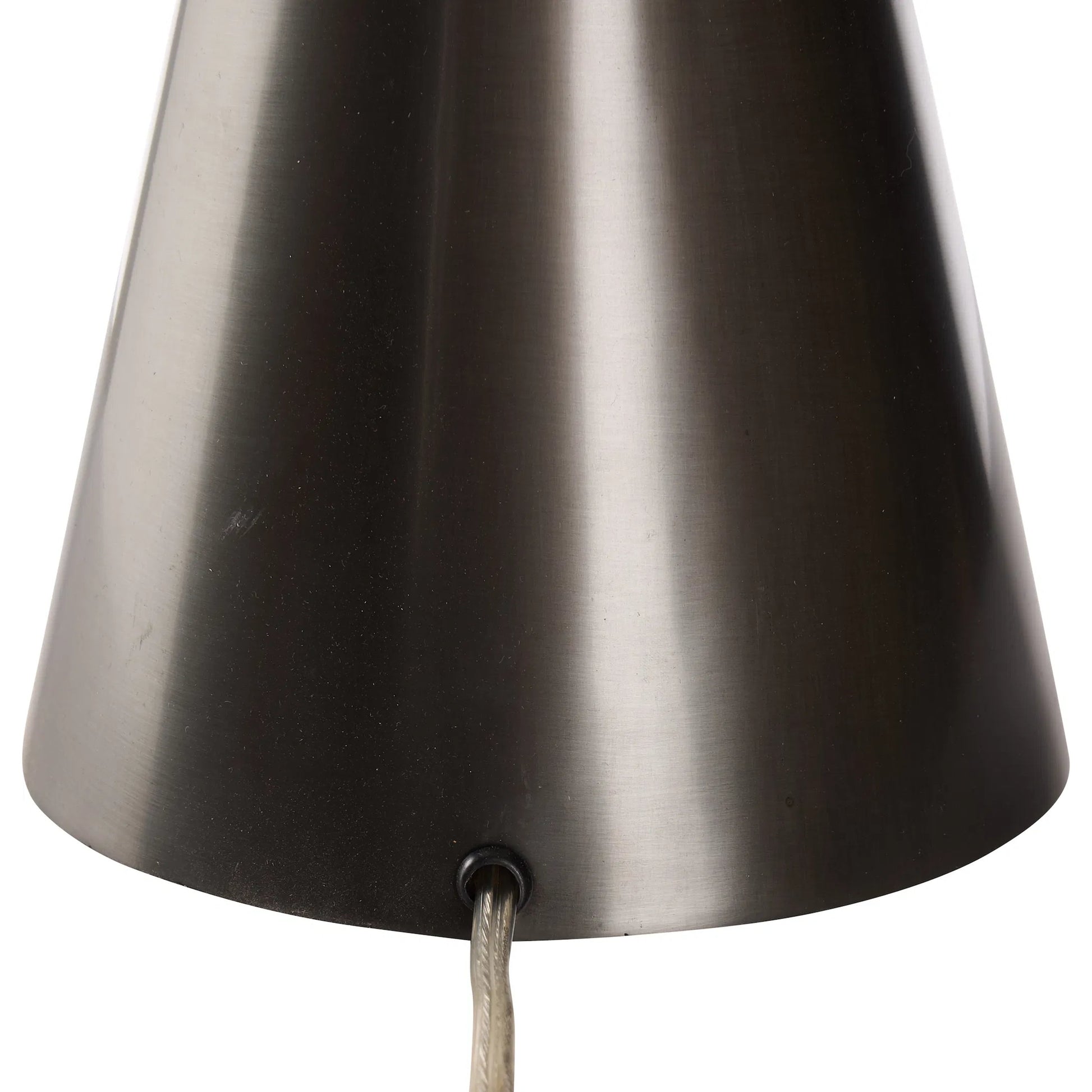 Nichols Lamp by Wildwood in brown, gold and bronze, antique brass, natural white. Made from unique in a unique style.