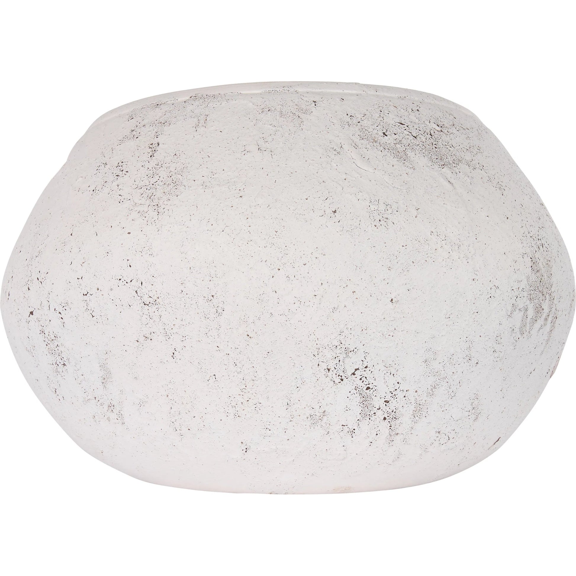 Palmira Cachepot by Wildwood in white, cream and matte white glaze. Made from unique in a unique style.