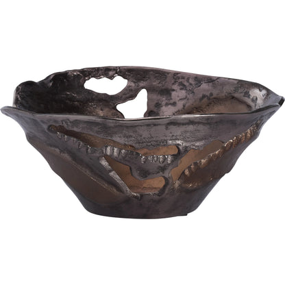 Van Sinderen Bowl by Wildwood. Made from aluminum in a transitional style.