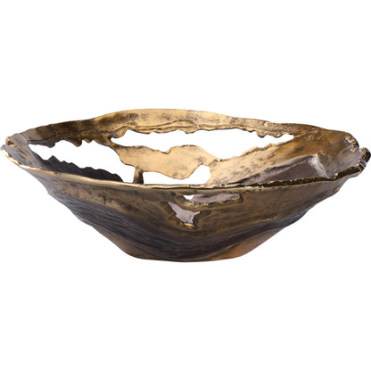 Van Sinderen Bowl by Wildwood. Made from aluminum in a transitional style.