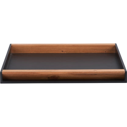 Brooknell Leather Tray by Wildwood in black, brown and natural, black. Made from unique in a unique style.
