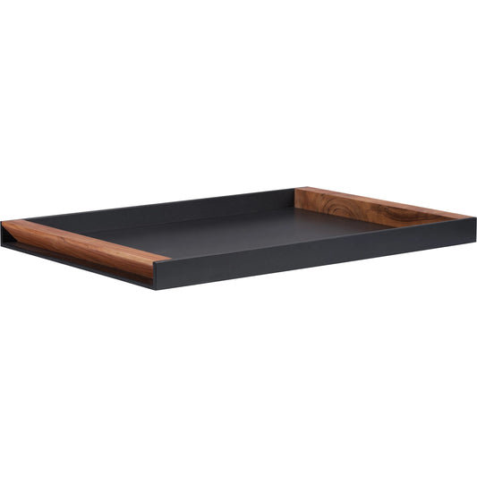 Brooknell Leather Tray by Wildwood in black, brown and natural, black. Made from unique in a unique style.