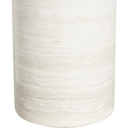 Lenny Lamp by Wildwood in white, cream, gray and natural cream, gray. Made from unique in a unique style.