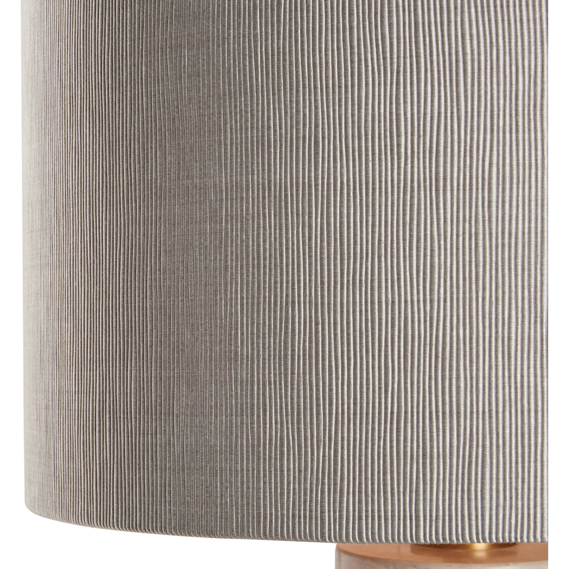 Lenny Lamp by Wildwood in white, cream, gray and natural cream, gray. Made from unique in a unique style.