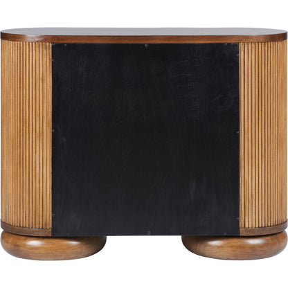 Frankie Cabinet by Wildwood in brown and walnut, honey. Made from unique in a unique style.