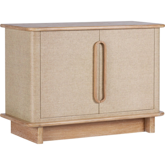 Jillian Cabinet by Wildwood in tan and whitewashed honey. Made from unique in a unique style.