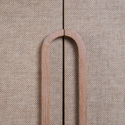 Jillian Cabinet by Wildwood in tan and whitewashed honey. Made from unique in a unique style.