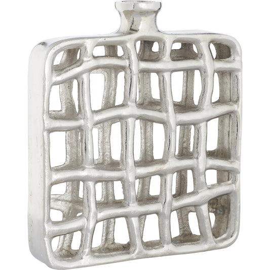 001 SI-2534092 | Primary Silo | Xavier Urn by Wildwood in silver and nickel. Made from unique in a unique style.