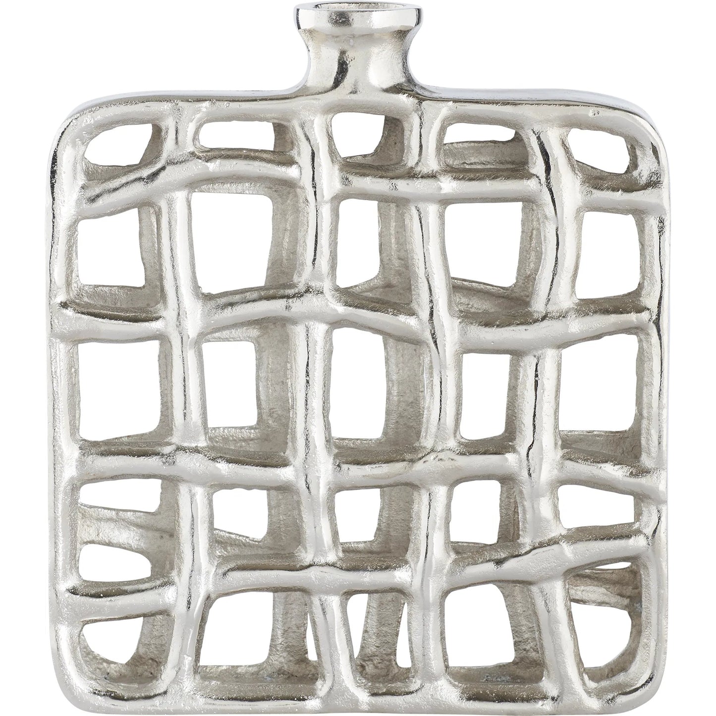 003 SI-2534092 | Additional Silo | Xavier Tall Urn by Wildwood in silver and nickel. Made from unique in a unique style.