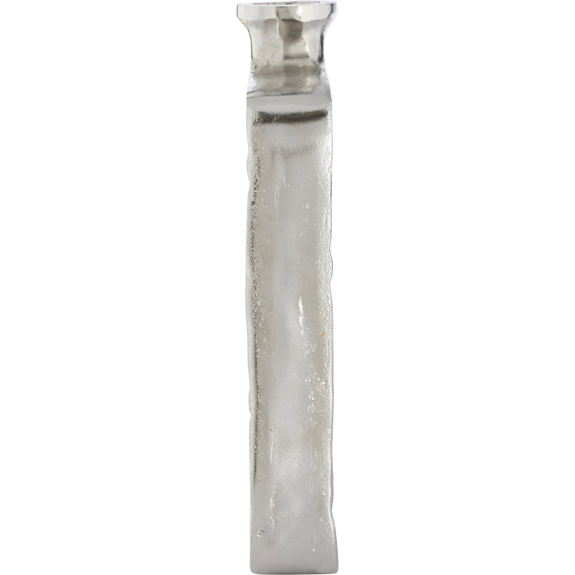Xavier Tall Urn by Wildwood in silver and nickel. Made from unique in a unique style.