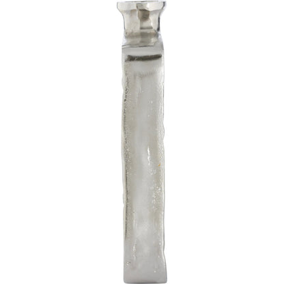 Xavier Tall Urn by Wildwood in silver and nickel. Made from unique in a unique style.