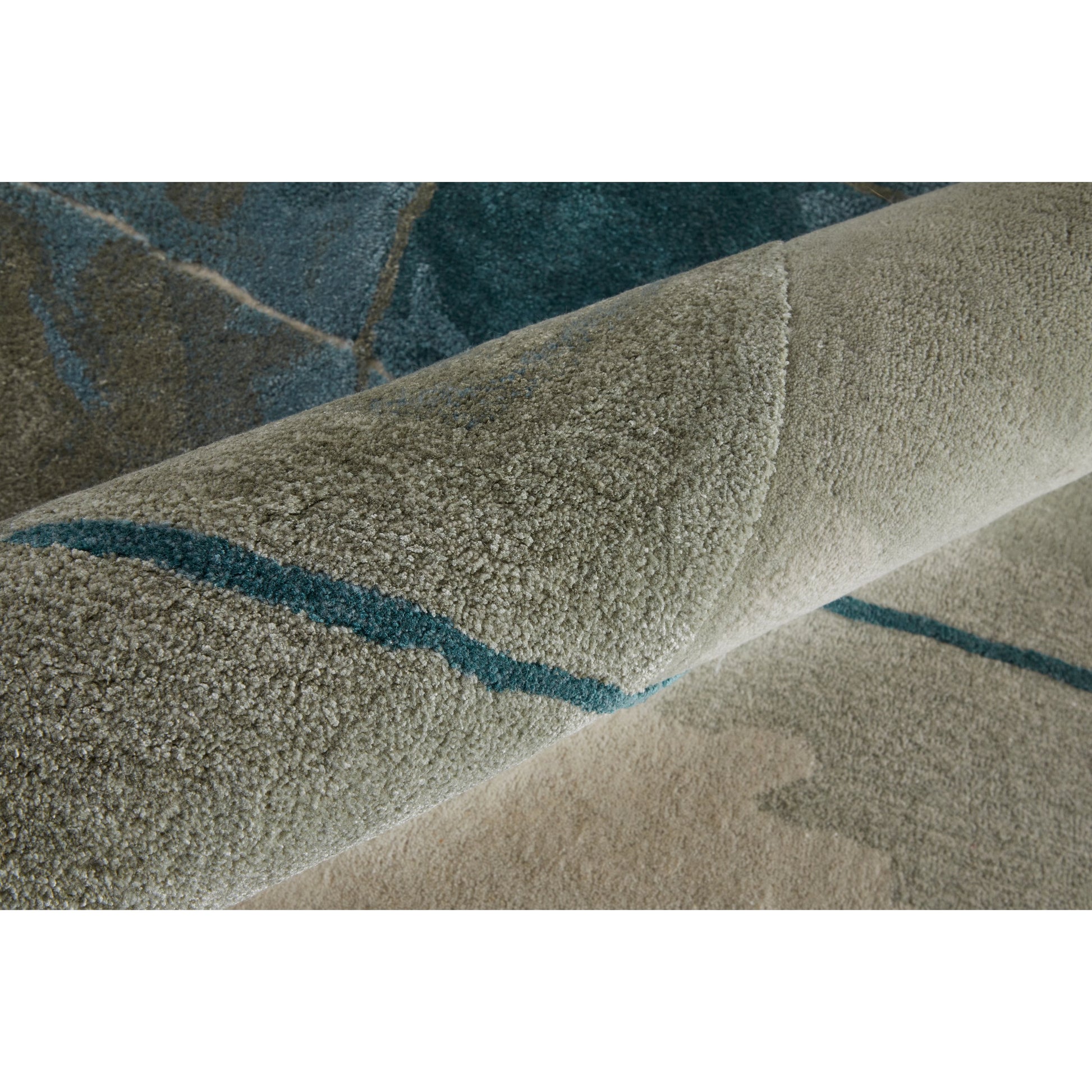 Anya Transitional Rug - 8885F by Feizy. Made from wool, viscose in a unique style.