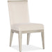 Modern Mood Upholstered Side Chair (Set of 2) by Hooker Furniture in cottony cotton. Made from wood, fabric 100% polyester in a modern style.