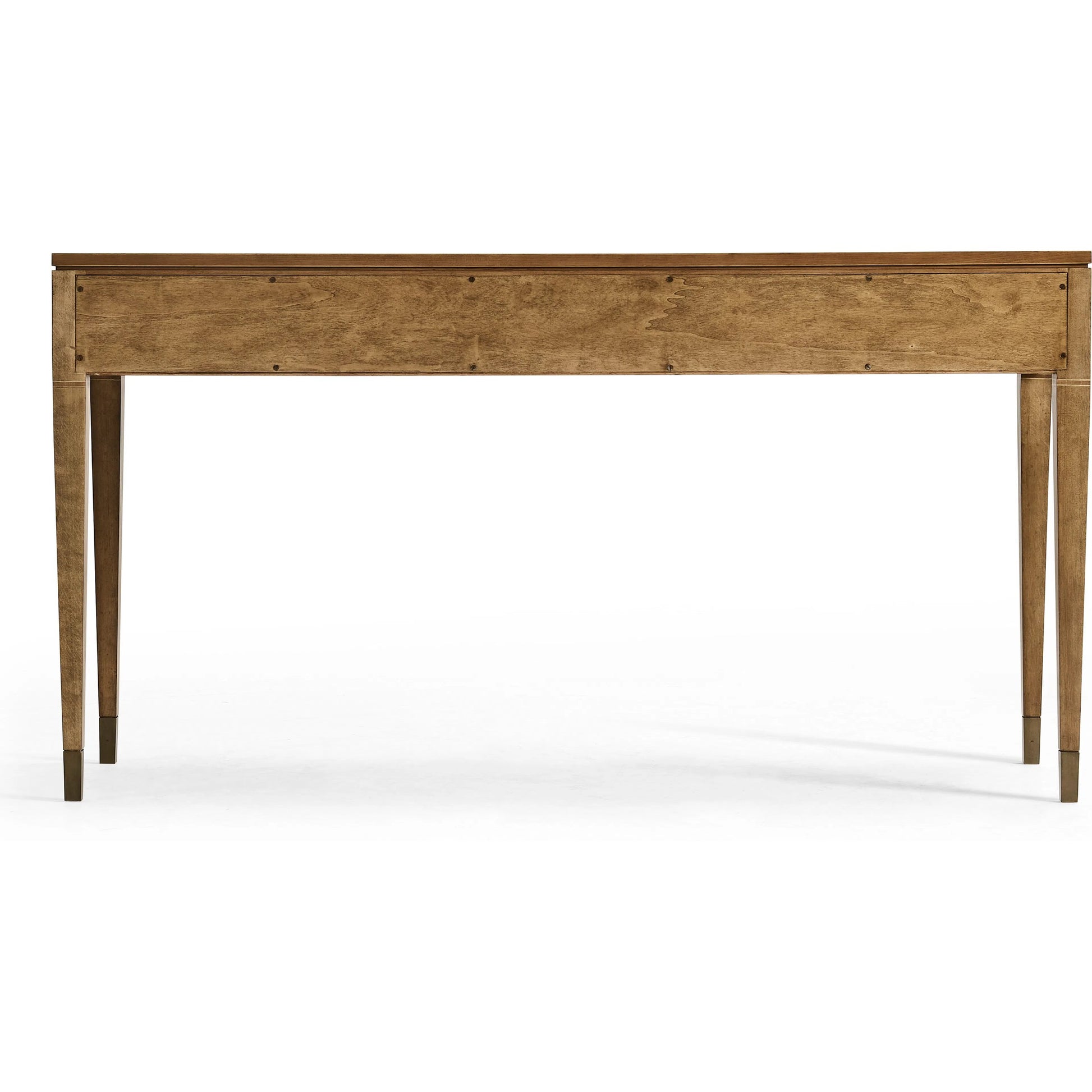 Sundial Console Table by Jonathan Charles in sun bleach cherry. Made from cherry veneer in a traditional style.