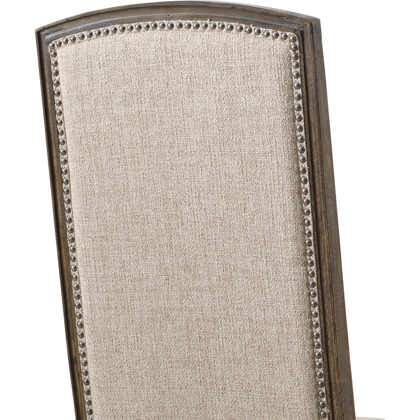 002 SI-1749468 | Additional Silo | Rhapsody Side Chair (Set of 2) by Hooker Furniture in beige and rustic walnut, aurora ecru. Made from fabric in a traditional style.