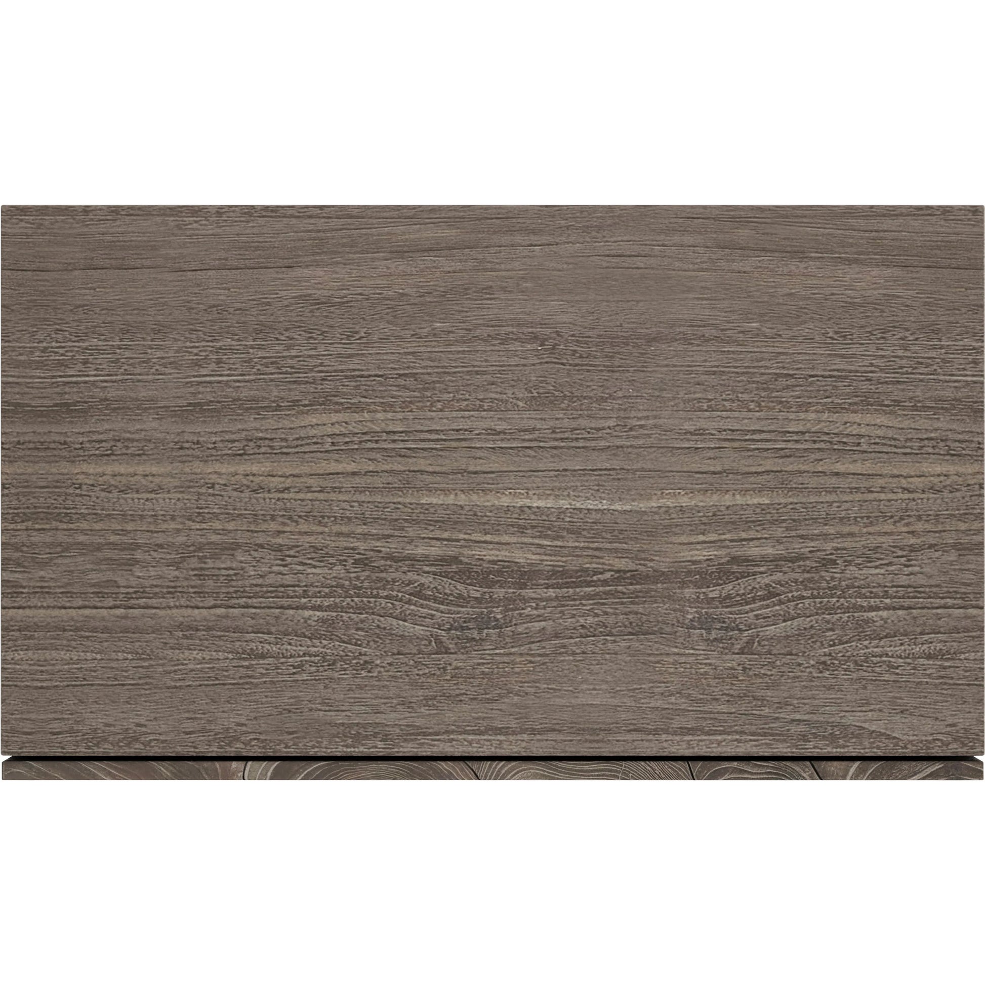 Calavaras Brown Nightstand by Bernhardt in smoked truffle. Made from wood in a transitional style.